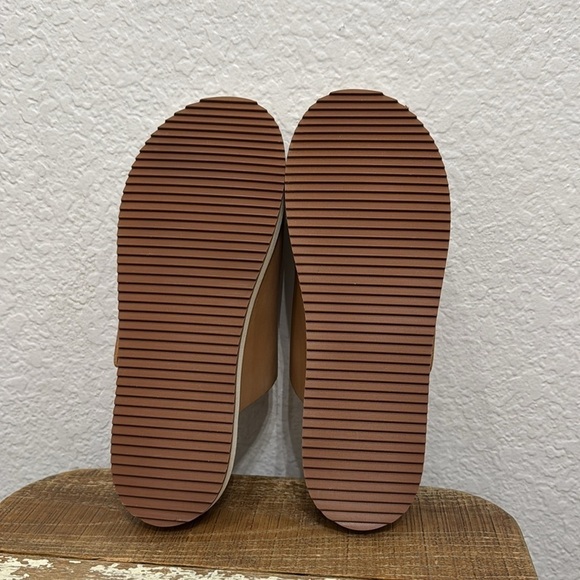 Nisolo Ella Go To Leather Flatform Slide Sandals Size 7 - Picture 8 of 10